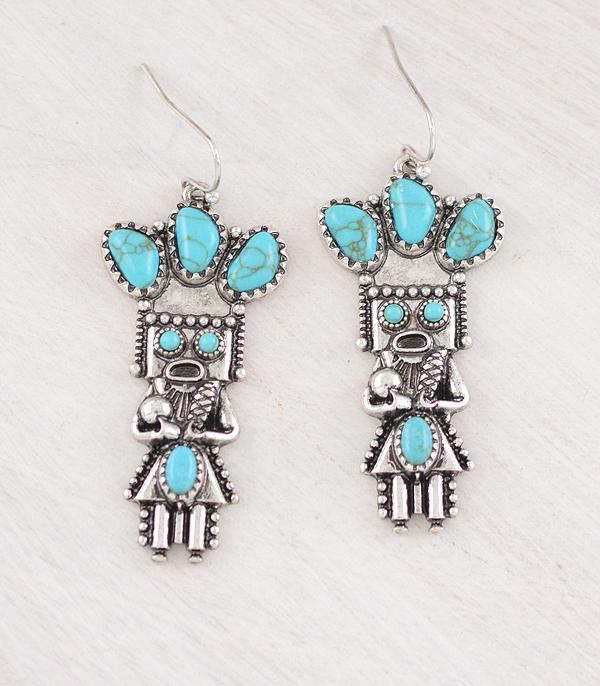 Ace High Trends EARRINGS,WESTERN HOOK EARRINGS