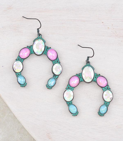 Ace High Trends EARRINGS,WESTERN SQUASH BLOSSOM EARRINGS