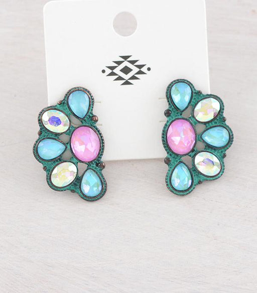 Ace High Trends EARRINGS,WESTERN POST EARRINGS