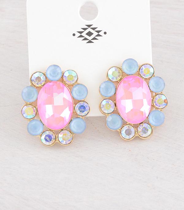 Ace High Trends EARRINGS,WESTERN POST EARRINGS