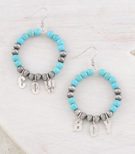 Ace High Trends EARRINGS,WESTERN HOOK EARRINGS