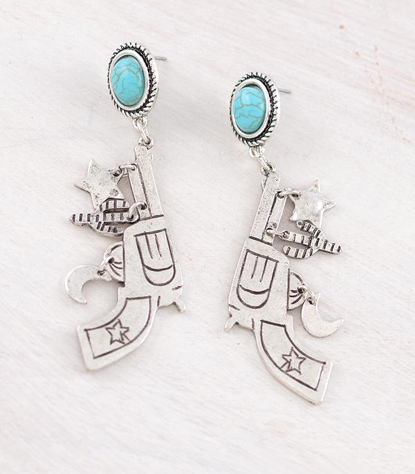 Ace High Trends EARRINGS,WESTERN POST EARRINGS