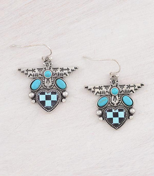 Ace High Trends EARRINGS,WESTERN HOOK EARRINGS