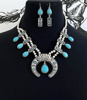 Ace High Trends NECKLACES,WESTERN SQUASH BLOSSOM NECKLACES