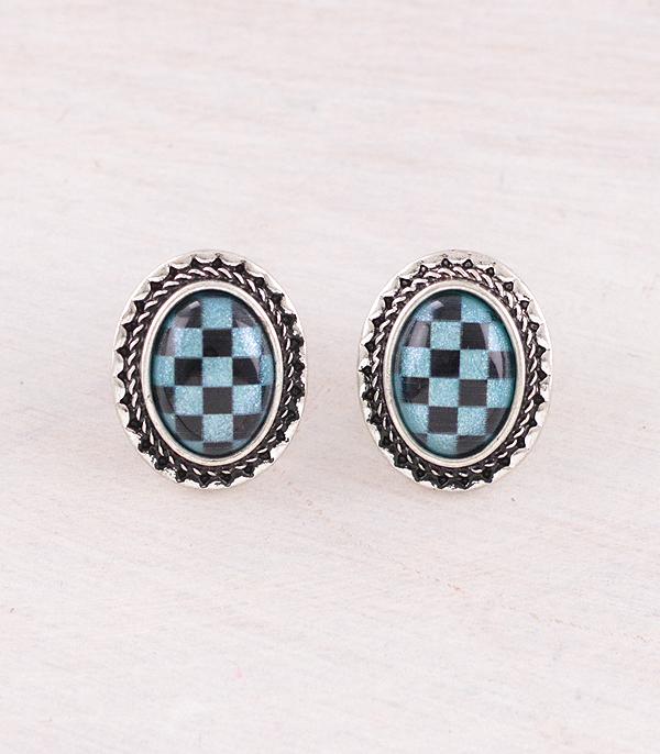 Ace High Trends EARRINGS,WESTERN POST EARRINGS