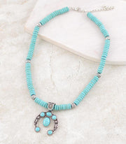 Ace High Trends NECKLACES,WESTERN SQUASH BLOSSOM NECKLACES