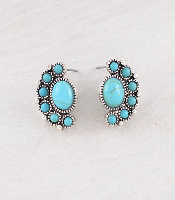 Ace High Trends EARRINGS,WESTERN POST EARRINGS