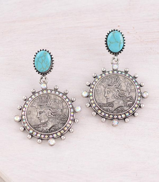 Ace High Trends EARRINGS,WESTERN POST EARRINGS