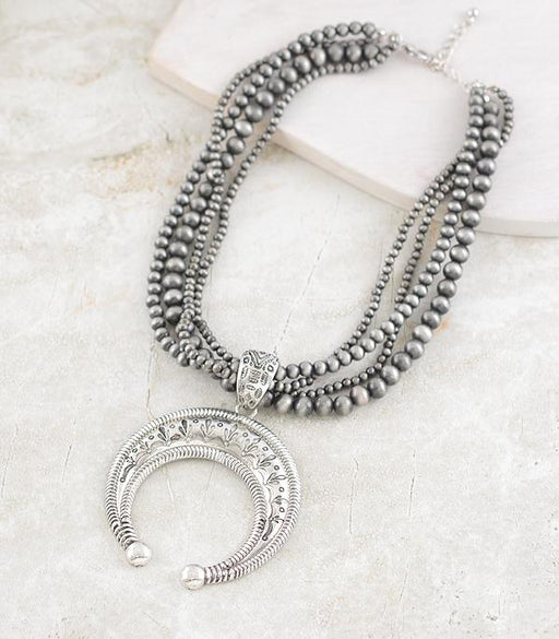 Ace High Trends NECKLACES,WESTERN SQUASH BLOSSOM NECKLACES