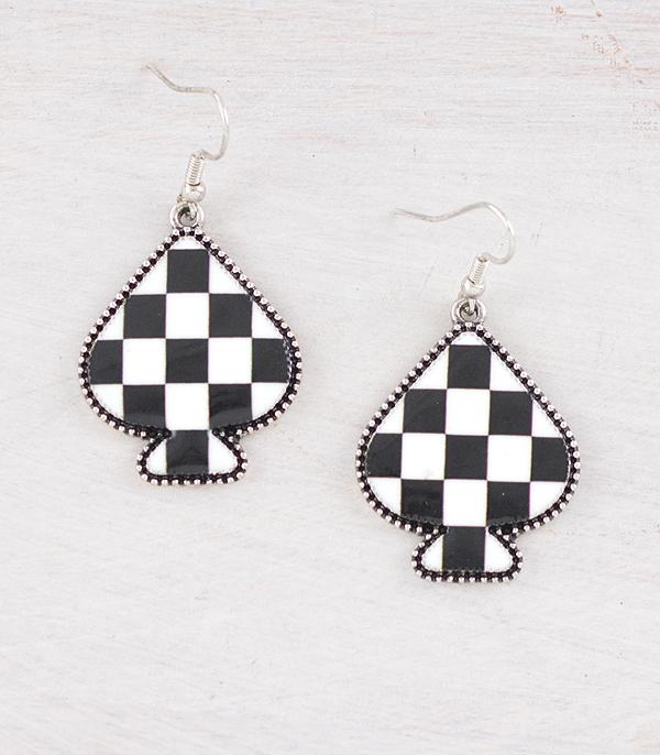 Ace High Trends EARRINGS,WESTERN HOOK EARRINGS