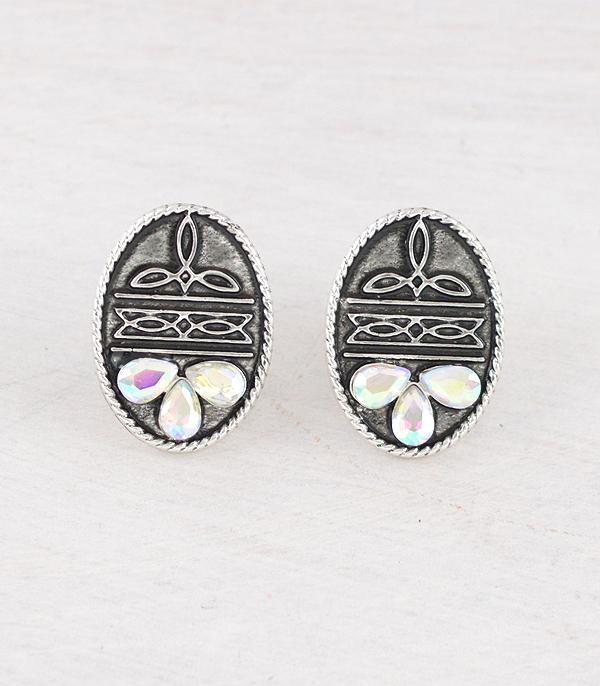 Ace High Trends EARRINGS,WESTERN POST EARRINGS