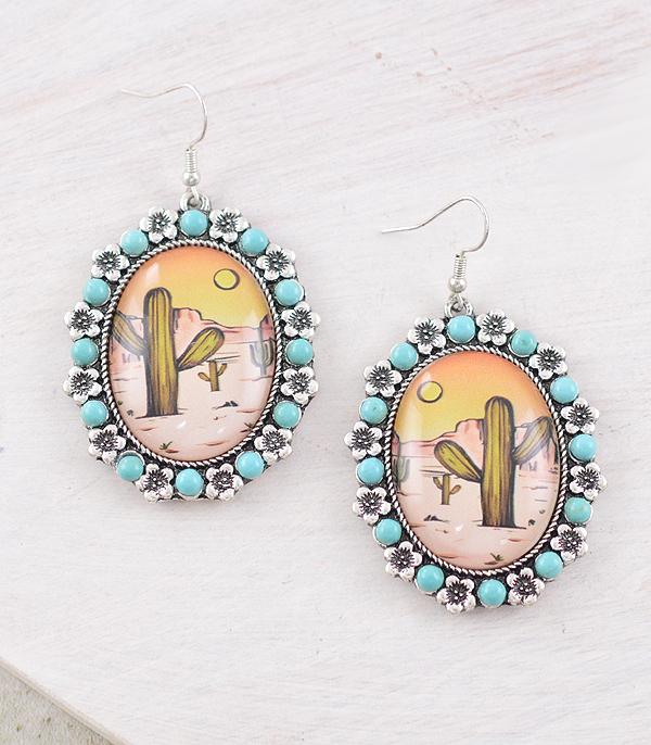 Ace High Trends EARRINGS,WESTERN HOOK EARRINGS