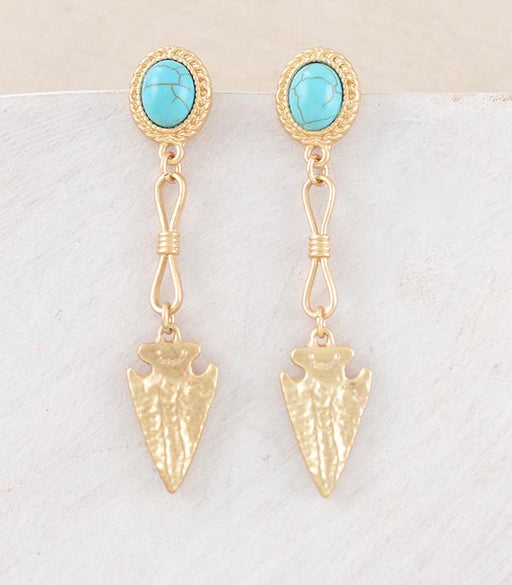 Ace High Trends EARRINGS,WESTERN POST EARRINGS