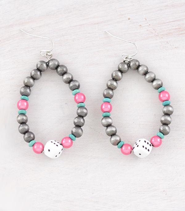 Ace High Trends EARRINGS,WESTERN HOOK EARRINGS