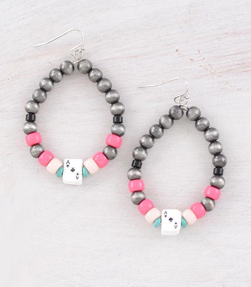 Ace High Trends EARRINGS,WESTERN HOOK EARRINGS