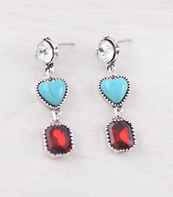 Ace High Trends EARRINGS,WESTERN POST EARRINGS