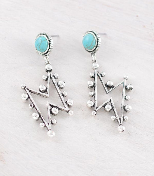 Ace High Trends EARRINGS,WESTERN POST EARRINGS