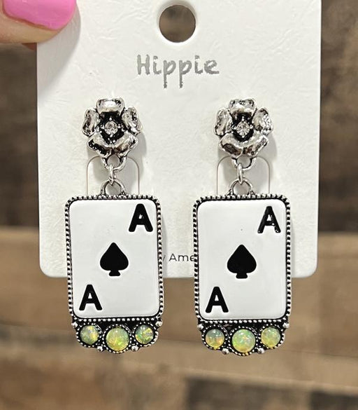 Ace High Trends EARRINGS,WESTERN POST EARRINGS
