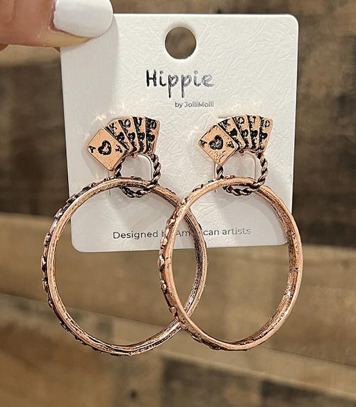 Ace High Trends EARRINGS,HOOP EARRINGS