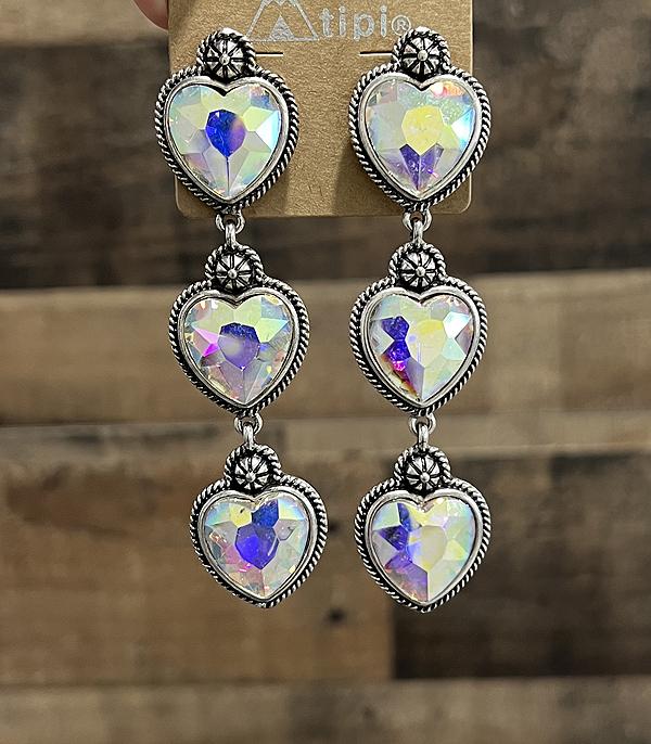 Ace High Trends EARRINGS,WESTERN POST EARRINGS,VALENTINE'S