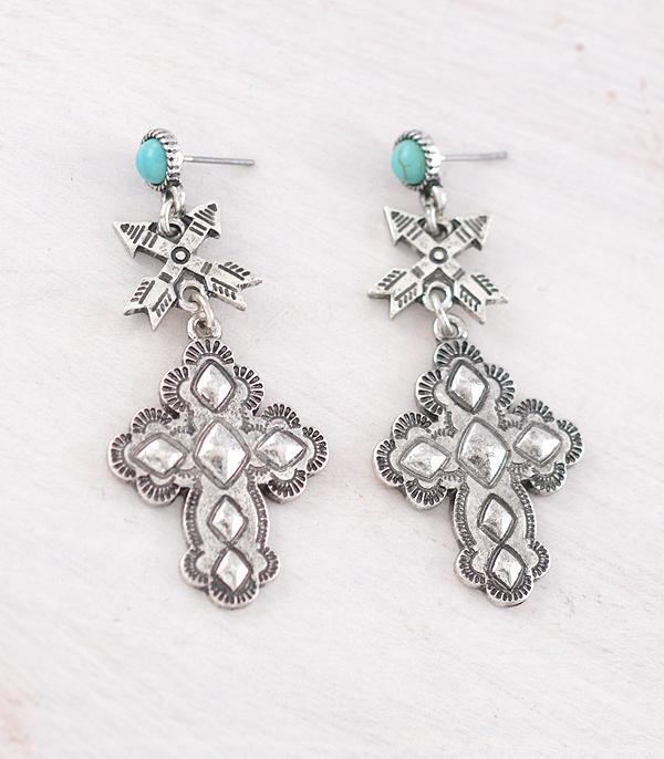 Ace High Trends EARRINGS,WESTERN POST EARRINGS