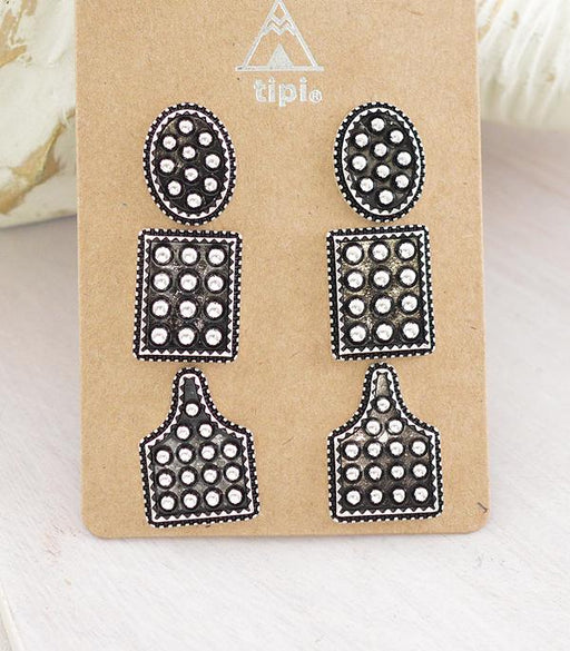 Ace High Trends EARRINGS,WESTERN POST EARRINGS