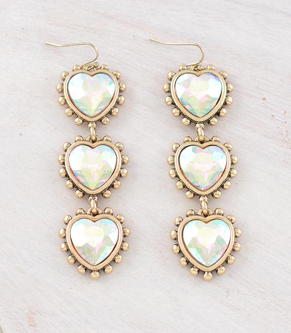 Ace High Trends EARRINGS,WESTERN HOOK EARRINGS,VALENTINE'S