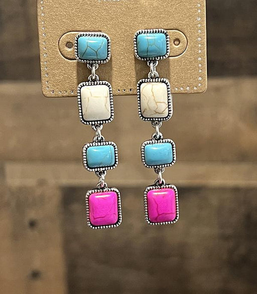 Ace High Trends EARRINGS,WESTERN POST EARRINGS