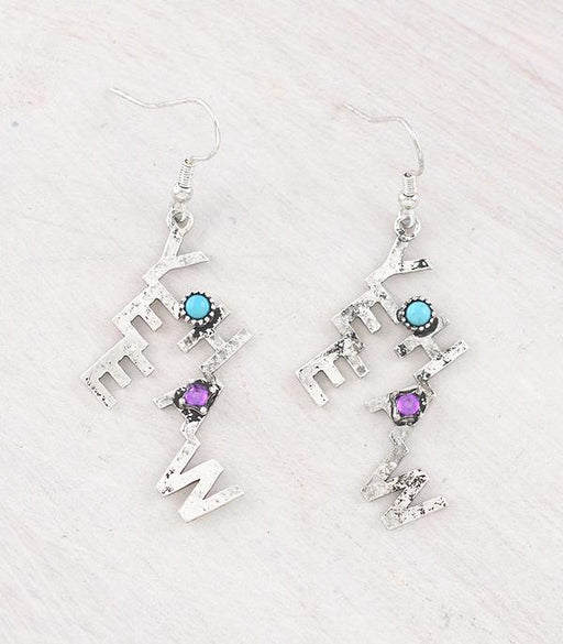 Ace High Trends EARRINGS,WESTERN HOOK EARRINGS