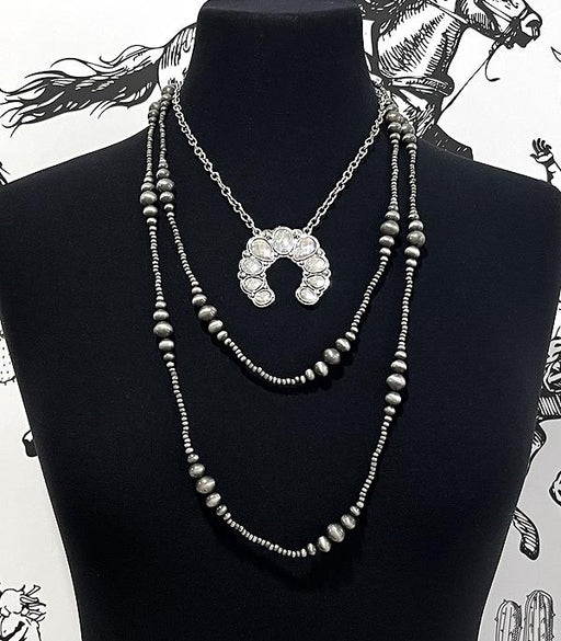 Ace High Trends NECKLACES,WESTERN SQUASH BLOSSOM NECKLACES