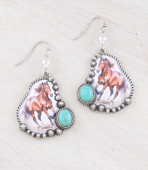 Ace High Trends EARRINGS,WESTERN HOOK EARRINGS