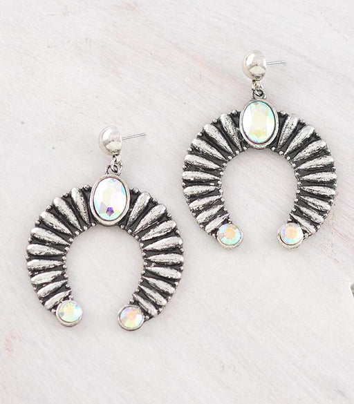 Ace High Trends EARRINGS,WESTERN SQUASH BLOSSOM EARRINGS