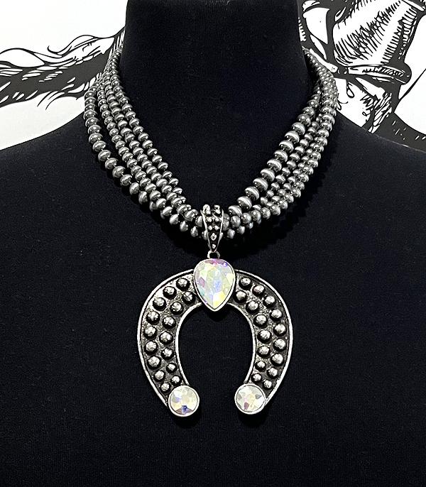 Ace High Trends NECKLACES,WESTERN SQUASH BLOSSOM NECKLACES