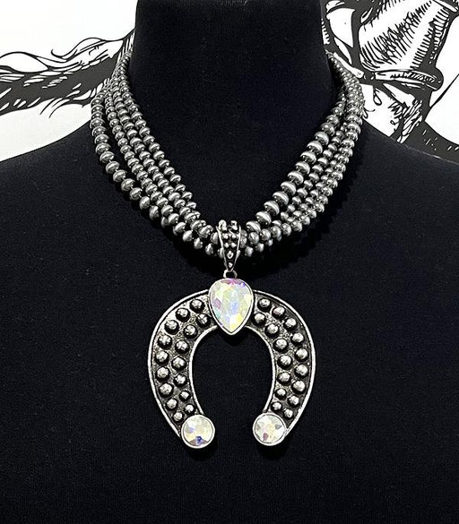 Ace High Trends NECKLACES,WESTERN SQUASH BLOSSOM NECKLACES