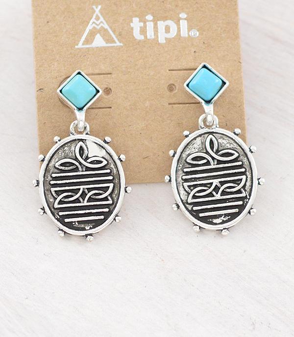 Ace High Trends EARRINGS,WESTERN POST EARRINGS