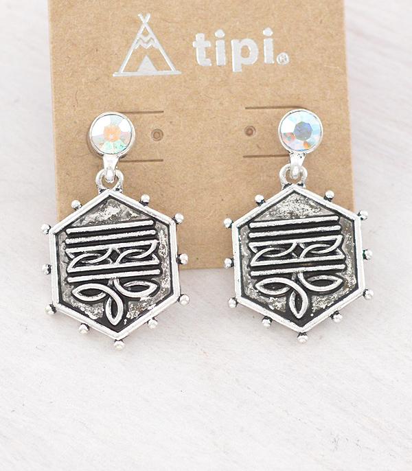 Ace High Trends EARRINGS,WESTERN POST EARRINGS