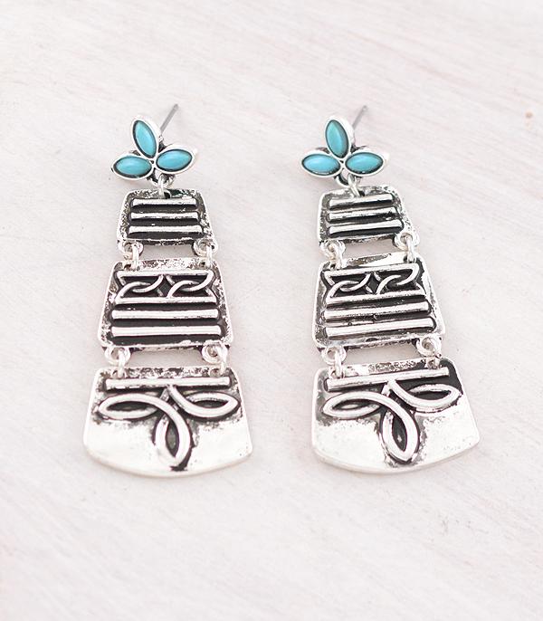 Ace High Trends EARRINGS,WESTERN POST EARRINGS