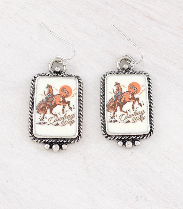 Ace High Trends EARRINGS,WESTERN HOOK EARRINGS,WHAT'S NEW