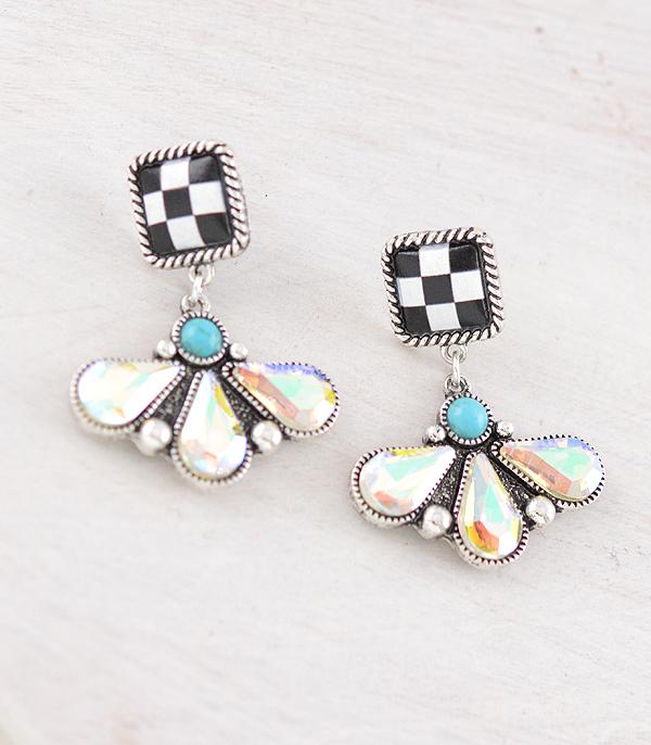 Ace High Trends EARRINGS,WESTERN POST EARRINGS