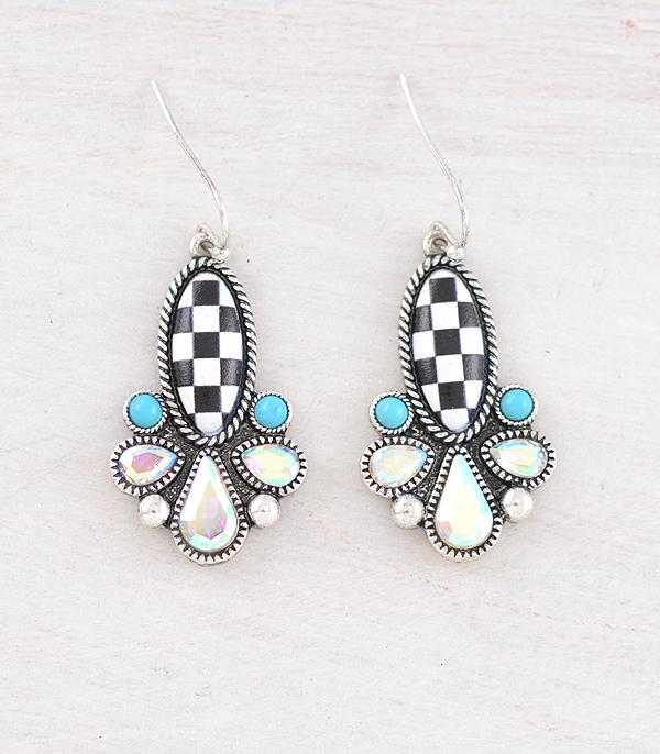 Ace High Trends EARRINGS,WESTERN HOOK EARRINGS