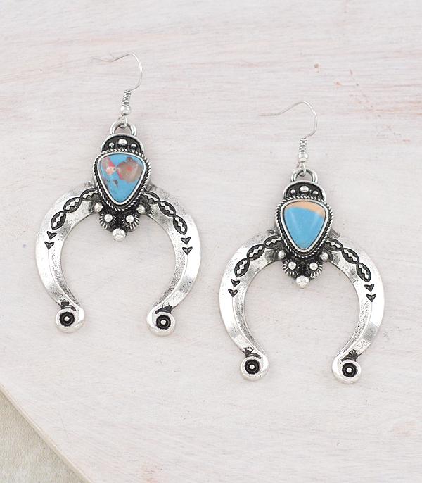 Ace High Trends EARRINGS,WESTERN SQUASH BLOSSOM EARRINGS