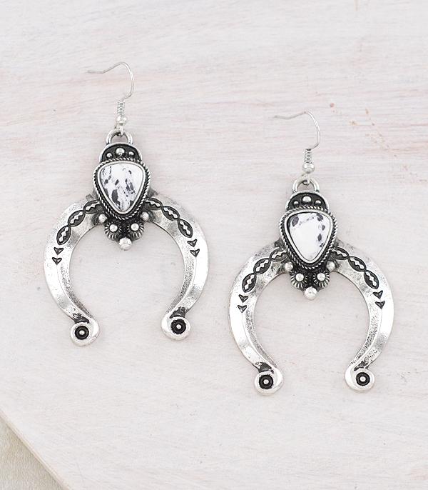 Ace High Trends EARRINGS,WESTERN SQUASH BLOSSOM EARRINGS