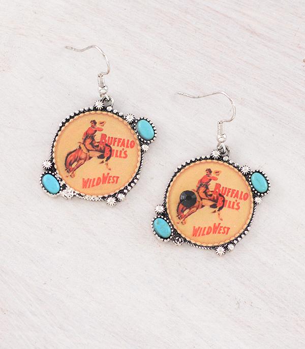 Ace High Trends EARRINGS,WESTERN HOOK EARRINGS