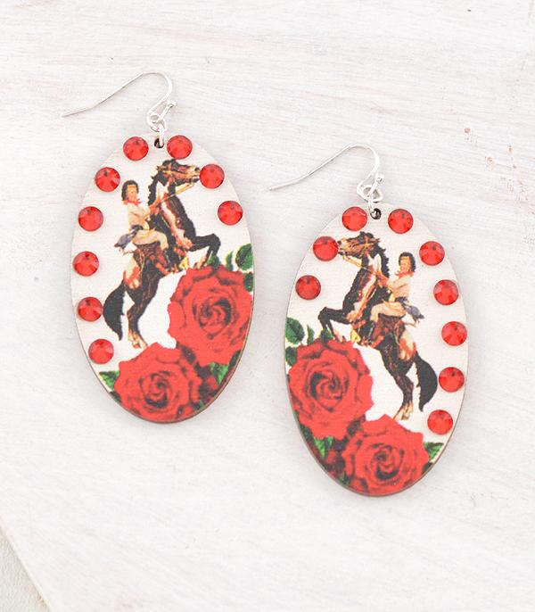 Ace High Trends EARRINGS,WESTERN HOOK EARRINGS,WHAT'S NEW