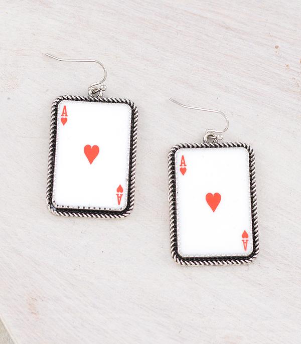 Ace High Trends EARRINGS,WESTERN HOOK EARRINGS,WHAT'S NEW