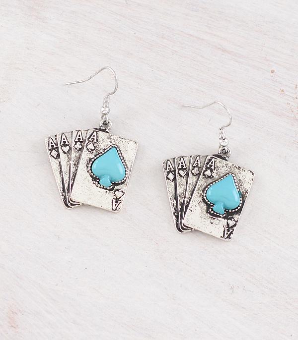 Ace High Trends EARRINGS,WESTERN HOOK EARRINGS,WHAT'S NEW