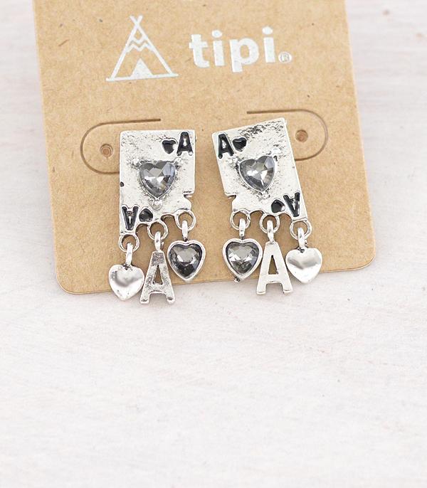 Ace High Trends EARRINGS,WESTERN POST EARRINGS,WHAT'S NEW