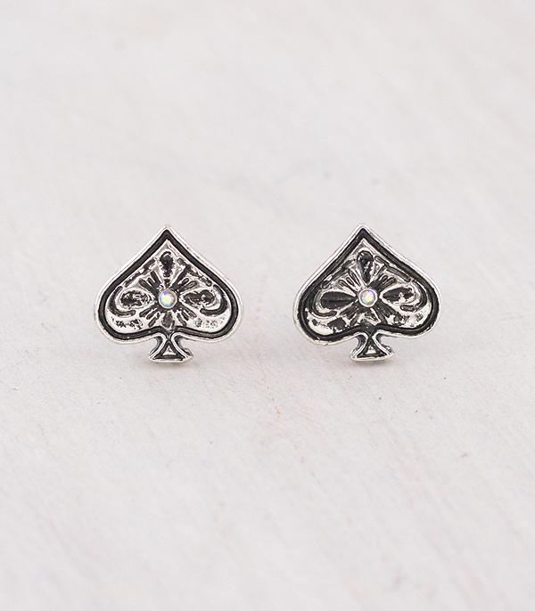 Ace High Trends EARRINGS,WESTERN POST EARRINGS,WHAT'S NEW