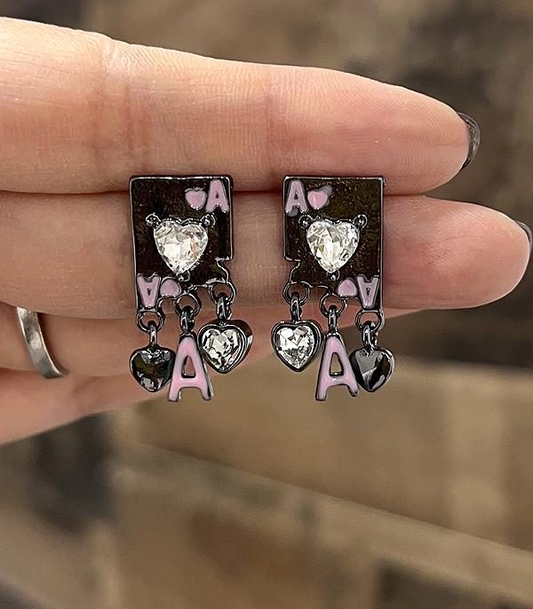 Ace High Trends EARRINGS,WESTERN POST EARRINGS,WHAT'S NEW