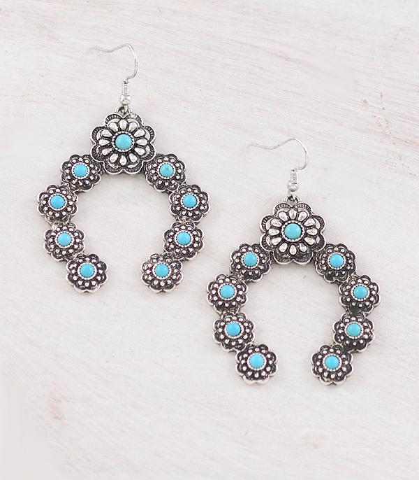 Ace High Trends EARRINGS,WESTERN SQUASH BLOSSOM EARRINGS,WHAT'S NEW